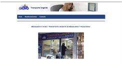 Desktop Screenshot of mensajeroscrono.com